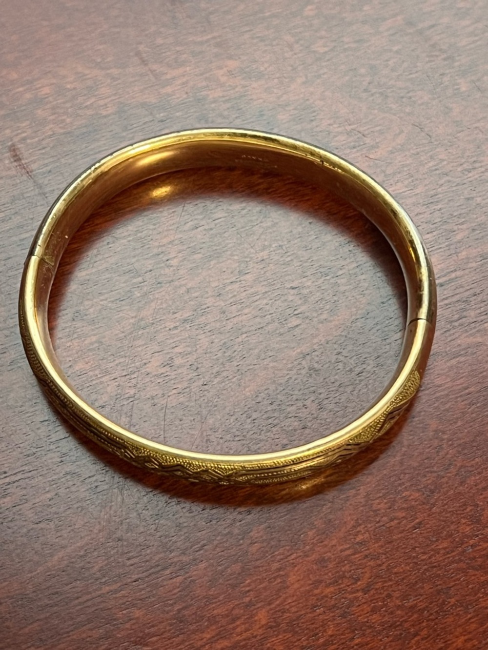 Martin Hall & Co. Gold Bangle Bracelet